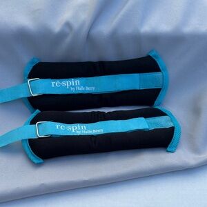 Black and Blue Ankle Weights